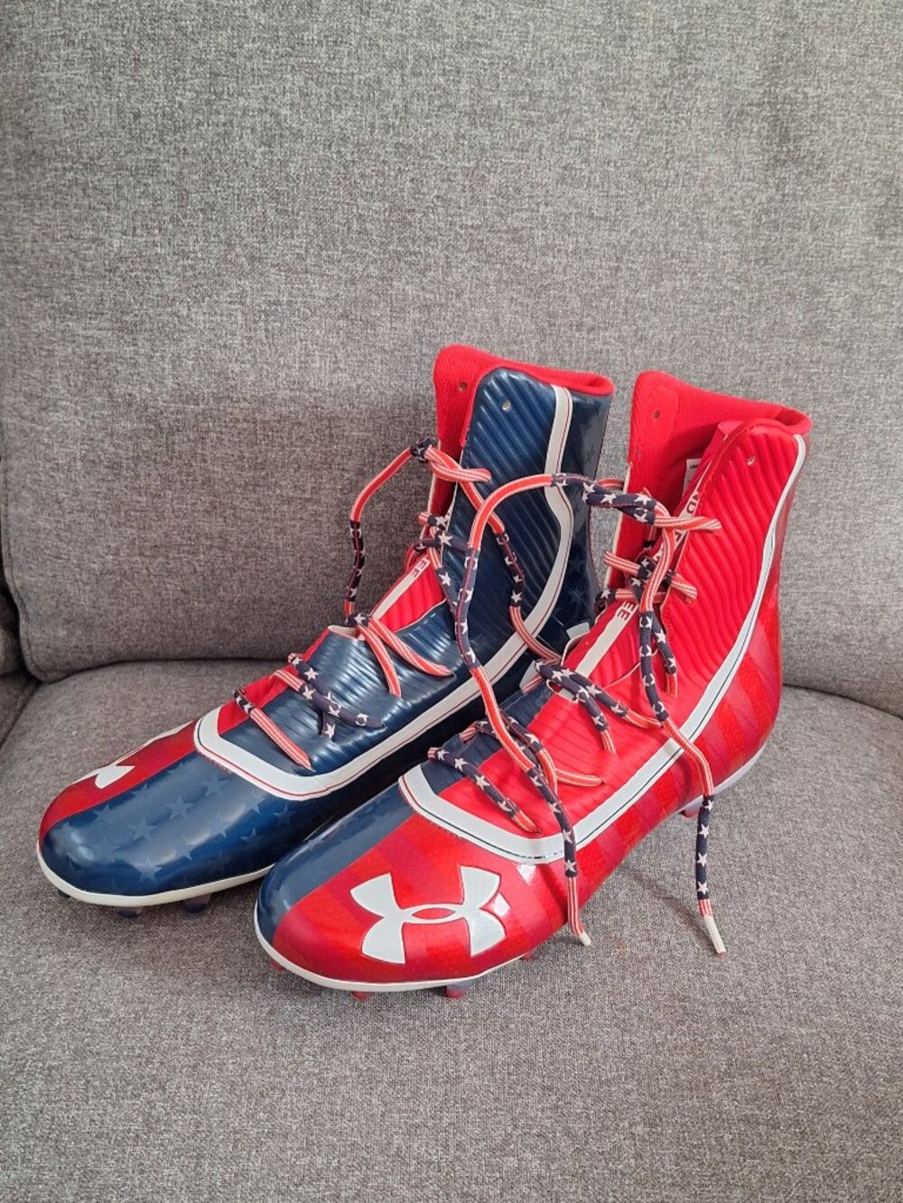 Under Armour Highlight MC USA Football Cleats Size 15